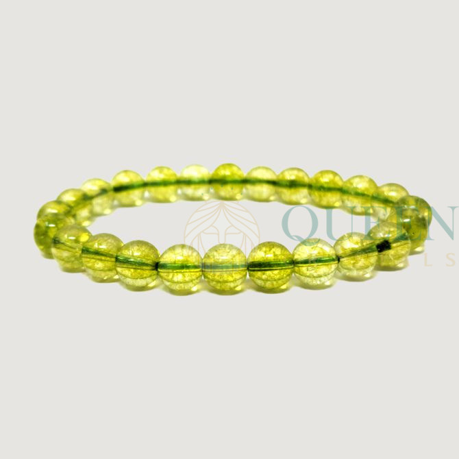 PERIDOT CRYSTAL BRACELET