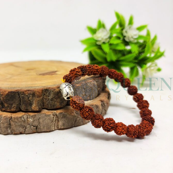 Rudraksha With Buddha Bracelet