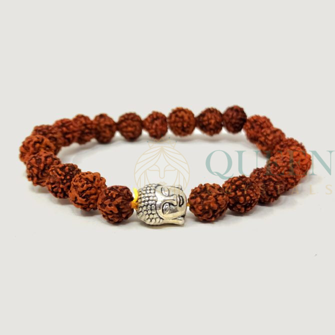 Rudraksha With Buddha Bracelet