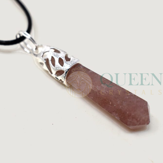 Strawberry Quartz DP Pendant