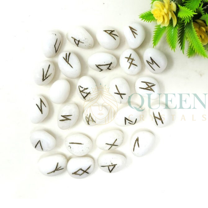 White Quartz Rune Set