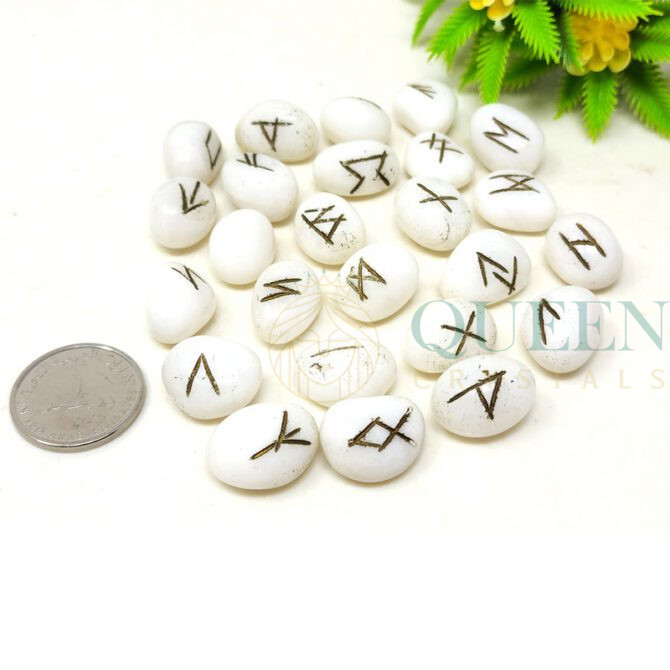 White Quartz Rune Set