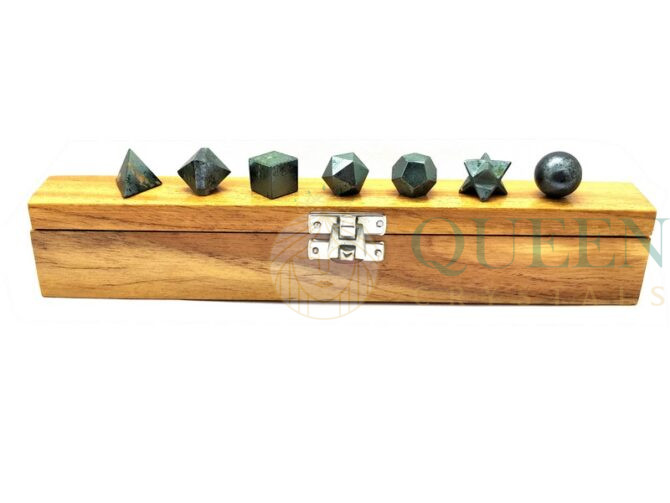 Hematite Crystal Geometry Set (13)